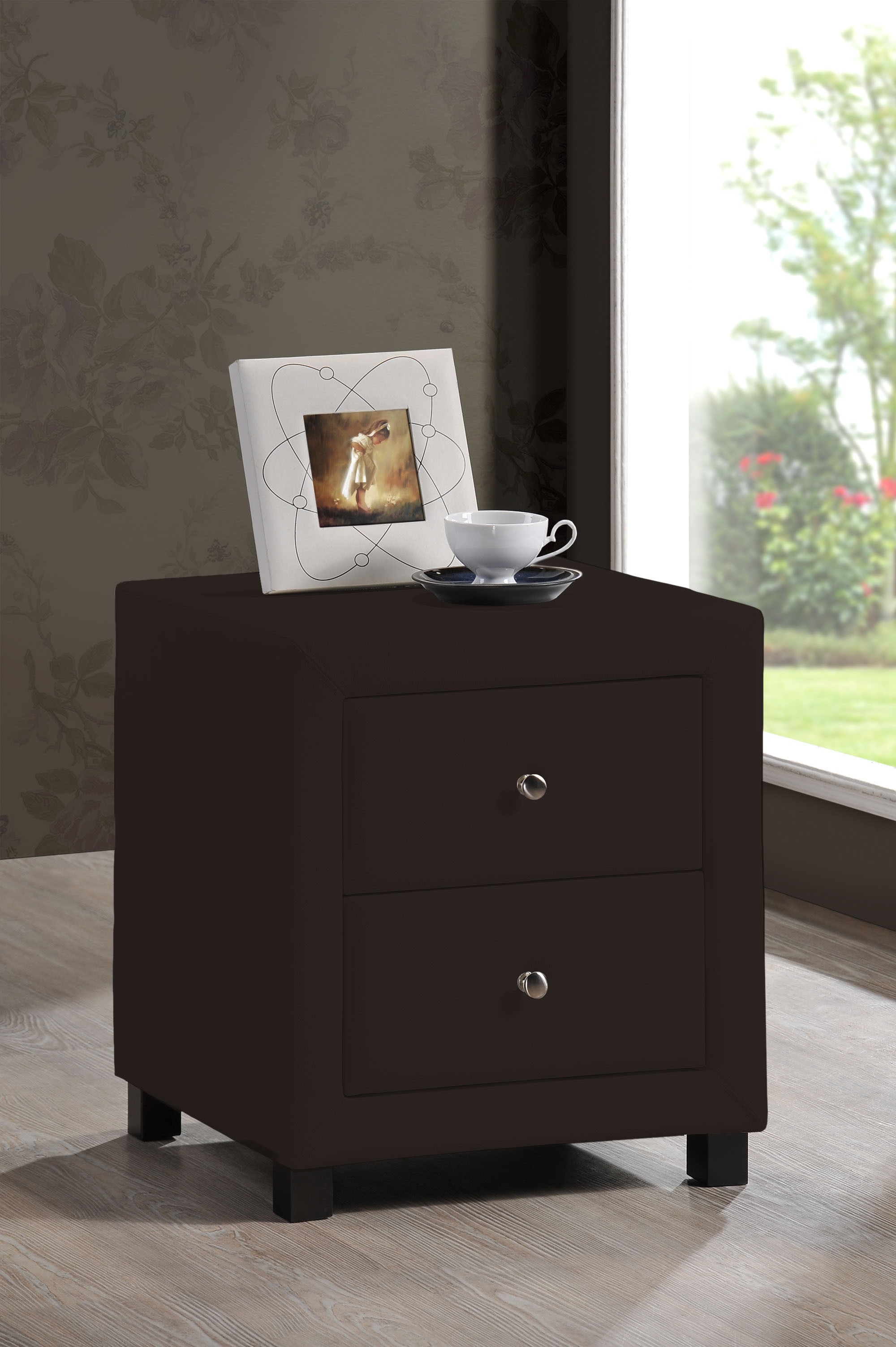 Product photograph of Time Living Chelsea 2 Drawer Bedside Cabinet from Choice Furniture Superstore.
